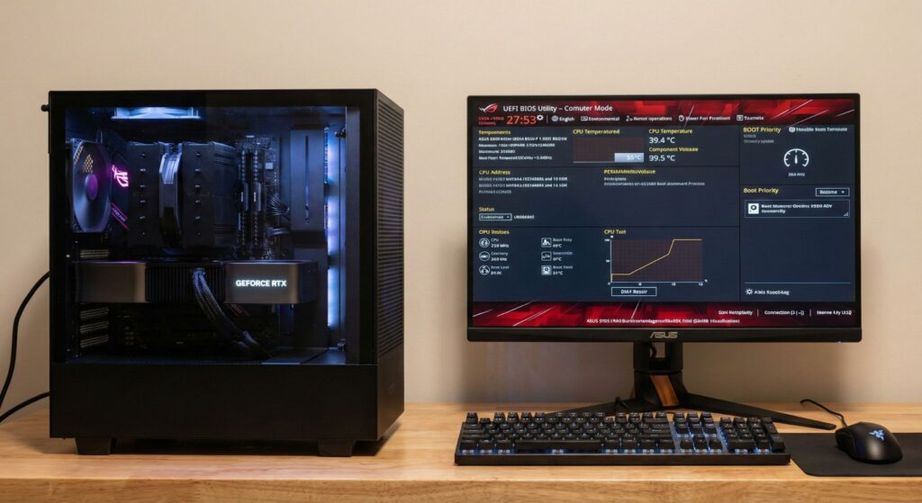 De Eerste Boot van je net gebouwde (gaming) pc