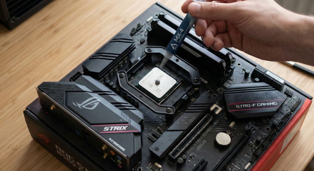 Het installeren van de koeler brackets en aanbrengen van koelpasta op de juiste manier